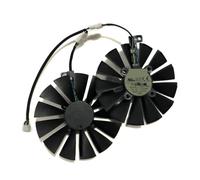 QWZOZST 2Pcs/Set,T129215SM,Graphics Card Fan, For ASUS for ROG for POSEIDON GTX 1080 TI, for CERBERUS 1070 A8G, for for STRIX for 1050 ti 4G GAMING