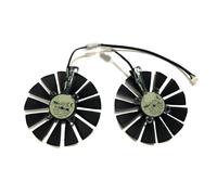 QWZOZST 2Pcs T129215SM,PLD10010S12H,VGA Fan, For ASUS for CERBERUS for GTX 1070TI 8G, for ROG for POSEIDON for 1080TI, for STRIX for 1050Ti for GAMING(T129215SM)