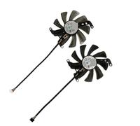 QWZOZST 2Pcs TH9215S2H-PAA01,Graphics Card Fan, For Gainward RTX3050 for Ghost,RTX 3060 Ti OC V1, 2060 for SUPER FY09015M12LPA(2 Plugs FY09015M)