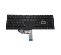 QWZOZST Backlight US UI AZERTY French Keyboard For ASUS S15 S533 S533FA-DS74 M513 for Vivobook X513 X513EP-BQ X513UA X513EA-BQ653 510GLA00(French backlit)