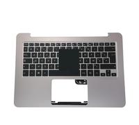 QWZOZST Canadian French Belgian AZERTY Keyboard Palmrest Top Case For ASUS for Zenbook UX305 UX305CA UX305FA UX305F 90NB06X1 R31FR1 3130BE00(Pink)