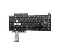 QWZOZST For Asus for ROG for Strix G15 G513 G513Q G513QM G513QY G533 Keyboard US Backlit 2021(SP RGB Backligh)