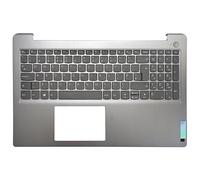 QWZOZST For IdeaPad 3-15ITL6 3-15ALC6 15S 2021 US/UK/Spanish/French Keyboard Laptop Palmrest Upper Cover Case AP21P000630(UK NO backlit)
