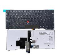QWZOZST French Spanish Backlit Keyboard for Lenovo for ThinkPad E431 E440 L440 T431s T440 T440S T440P L450 T450 CS13T AZERTY 0C43954 04X0149(Spanish New)