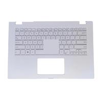 QWZOZST Keyboard for Asus for ImagineBook MJ401T MJ401TA laptop Palmrest Upper cover keyboards white keycaps 90NB0MA1-R31US0