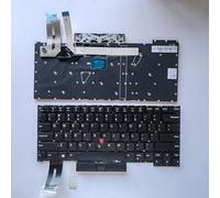 QWZOZST Layout Keyboard for LENOVO for IBM for ThinkPad T14s Gen 1 5M10Z41449 x1 Extreme 3rd 2020 20T0 20T1(With point US)
