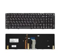 QWZOZST Russian Laptop Keyboard For Lenovo for Ideapad Y500 Y510 Y500NT Y510P Y500N T4B8-TC 25207342 With Backlight(RU Original Backlit)