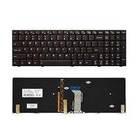 QWZOZST Russian Laptop Keyboard For Lenovo for Ideapad Y500 Y510 Y500NT Y510P Y500N T4B8-TC 25207342 With Backlight(US Original Backlit)