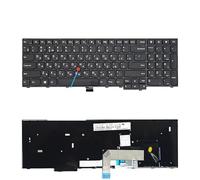 QWZOZST Spanish Backlit Keyboard for Lenovo for IBM for thinkpad E531 L540 W540 W550 W541 T540 T540P E540 P50S L570 T560 L560(RU With Mouse)