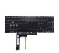 QWZOZST US English Backlit Keyboard for MSI GL66 GF66 GL76 GF76 11SC 11UC 11UD 11UG 12UC 12UD MS-1582 MS-1581 MS-1583 FG1A-US FG0A-US(US White Light)