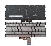QWZOZST US English Laptop keyboard For Xiaomi MI Air 13.3 inch backlit 9Z.ND7BW.601 MK10000039161 sliver(US silvery)