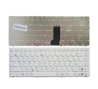 QWZOZST US Laptop Keyboard for ASUS K42 K42D K42F K42J K42JC K42N A42 A42D A42F A42J A42N(White US with Frame)