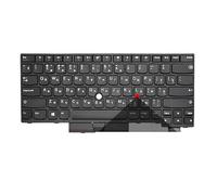 QWZOZST US Russian Laptop Keyboard For Lenovo for Thinkpad T470 T480 A475 A485 01HX459 01AX364 01AX569 01AX487 01AX528 01HX419 With Backlit(RU With Hole)
