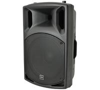 QTX QX15A 500W Powered DJ Band 15" PA Speaker or Monitor + 2Ch Mixer + Stand