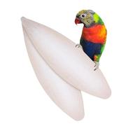 QXCFTW 2Pcs Cuttlefish for Birds, Cuttlefish Bone, Parrot Chew and Play Toys, Cuttle Fish, Cuttlebone, for Parrots Birds Reptiles Snails Tortoises(16-18cm)