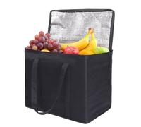 QXCFTW Cooler Bag, 35L Insulated Food Carrier, 1.5H Temperature Control, Keeps Your Food Hot or Cold, Large Capacity, Strong Weight-Bearing, Zipper Closure, for Picnics, Camping, Catering, Beach Days