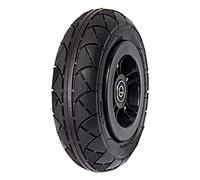 Qxckyag Off-Road Wheel 8-Inch Pneumatic All-Terrain PU with Bearing System | Fits most DIY skateboards and scooters with 8-inch , upgrading grip and ride quality for daily riding.