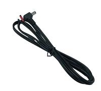 Qxckyag Right Angle DC Power Cable for Transceivers 1 m 18AWG Copper Cable | Pure copper core and rubber jacket for , low-impedance power delivery in mobile and home radio use everyday.