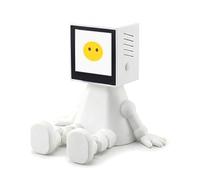 Qxckyag Smart Voice Assistant AI Desktop for and Home with Dialogue | Interacts with a context-aware AI on your desk to answer questions, ideas, summarize notes, and manage tasks.
