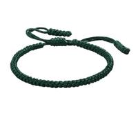 QXDZSW 19 Colors String Braided Bracelet Men Women Handmade Tibetan Bracelets Bangles Lucky Rope Thread Prayer Jewelry