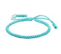 QXDZSW 19 Colors String Braided Bracelet Men Women Handmade Tibetan Bracelets Bangles Lucky Rope Thread Prayer Jewelry