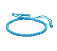 QXDZSW 19 Colors String Braided Bracelet Men Women Handmade Tibetan Bracelets Bangles Lucky Rope Thread Prayer Jewelry