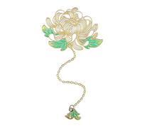 QXDZSW 1PC Antique Gold Border Hollowed Out Floral Tassel Bookmark, Page Marked with Learning Office Stationery Supplies