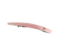 QXDZSW 1pc Minimalist One Word Gold Label Spring Clip Women's Rear Head Grip Clip Headpiece