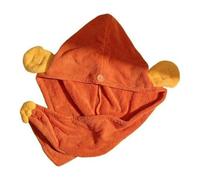 QXDZSW 2PCS Comfortable Super Absorbent God of Wealth Cap Thick Coral Fleece Shower Cap Quick-Drying Hair Drying Cap Hair Care