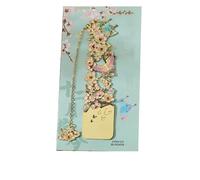 QXDZSW Aesthetic Stationery Metal Bookmark Hollow Flower Painting Bookmarks Student Reading Book Clip Book Teacher