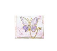 QXDZSW Aesthetic Stationery Metal Bookmark Hollow Flower Painting Bookmarks Student Reading Book Clip Book Teacher