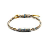 QXDZSW Hand Braided Prayer Bracelet Bead Lucky Rope Couple Friendship Colorful Hand String Ethnic Jewelry