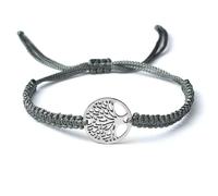 QXDZSW Handmade Braid Rope Bracelets Tree of Life Adjustable Bracelets Wrist Bangle Charm Friendship Prayer Jewelry