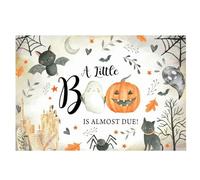 QXDZSW Happy Halloween Backdrop Horror Moon Pumpkin Witch Castle Little hotography Background Party Decor