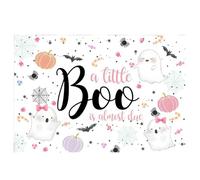 QXDZSW Happy Halloween Backdrop Horror Moon Pumpkin Witch Castle Little hotography Background Party Decor