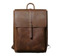 QXDZSW Men's Retro Backpack Simple Flap Travel Bag Women Deluxe Schoolbag Daily Commuter Backpacks