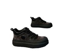 QXDZSW Men's Retro Boots Fashionable and Versatile Simple and Atmospheric Street Style Casual Shoes Black