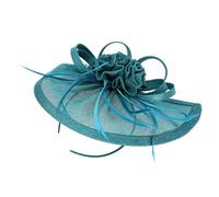 QXDZSW Mesh Top Hat Women Weddings Tops Trendy Veil Fascinator Headdress
