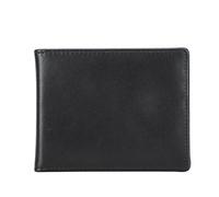 QXHSSM Retro Genuine Leather Bifold Wallet for Men RFID Blocking Extra Capacity Design(Black)