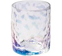 QXHSSM Water Glasses Household Drinking Glasses Cocktail Glass Modern Transparent Wine Glasses Drinking Cup Office Desktop Drinkware(E)
