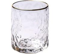QXHSSM Water Glasses Household Drinking Glasses Cocktail Glass Modern Transparent Wine Glasses Drinking Cup Office Desktop Drinkware(B)