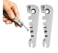 QXiangsheng 2Pcs Glasses Temples Adjustment Tool,Glasses Straightening | Glasses Frame Eyeglass Temple Curvature Adjuster Bending Tools for Glasse Temples and Nose Pads for DIY Optic Maintenance
