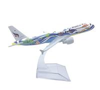 Qxiao 16cm 320 Thai Bangkok Fish Airbus Airplane Model Plane Model Alloy Metal Model Airplane Souvenir Model Aircraft Collection Office Decoration for Collection and Gift