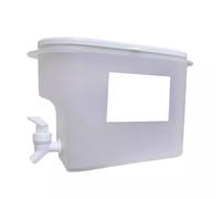 Qxiao Beverage Dispenser 3.5L Drink Dispensers with Leak-Proof Spigot Plastic Cold Drink Juice Beverage Dispenser Jug Iced Tea Lemonade Juice Water Dispensers for Restaurant Hotel Party Tea Cold Brew