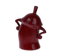 Qxiao Canister with Attitude Kitchen Plastic Canisters Food Storage Crooked Body Mug Fun Sassy Canister Food Storage Jars for Coffee Tea Spices Food Storage Jar with Airtight Lid for Kitchen