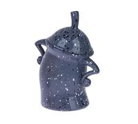 Qxiao Canister with Attitude Kitchen Plastic Canisters Food Storage Crooked Body Mug Fun Sassy Canister Food Storage Jars for Coffee Tea Spices Food Storage Jar with Airtight Lid for Kitchen