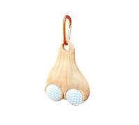 Qxiao Golf Ball Testicle Sac Holder The Ultimate Gag Golfer Gift Portable Golf Holder For Golf Lovers With Carabiner Golf Themed Party