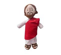 Qxiao My Friend Jesus 11.8 Inch Religious Christ Smiling Jesus Toys Classic Savior Stuffed Plush Doll Religious Celebrations and Easter Party Favors for Boys and Girls