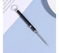 Qxiao Retractable Titanium Toothpicks, New Keychain Titanium Telescopic Toothpicks Portable Titanium Toothpicks, Reusable Metal Pocket Toothpick For Outdoor Picnic Camping