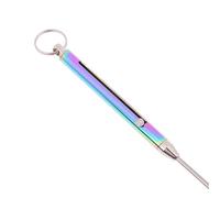 Qxiao Retractable Titanium Toothpicks, New Keychain Titanium Telescopic Toothpicks Portable Titanium Toothpicks, Reusable Metal Pocket Toothpick For Outdoor Picnic Camping